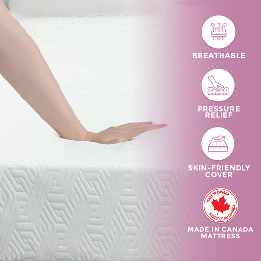 Desire 10 Inch Cooling Memory Foam Mattress