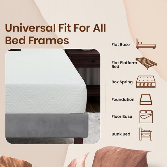 ViscoLogic Explorer Mattress, Cool Gel Infused Reversible Foam, Made in Canada, Sleep Supportive Medium Feel Mattress, Bamboo Feel Washable Cover, CertiPUR-US® Certified Foam