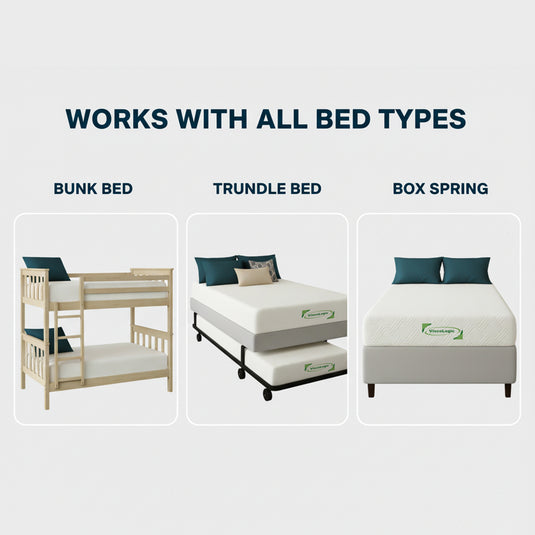 HarmonyNap 10 Inch High Density Foam Mattress