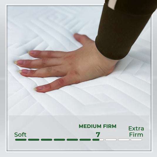ViscoLogic Mattress Twin/Full/Queen/King Mattress Made in Canada Cool Sleep Supportive Gel Infused Reversible Medium Firm Pressure Relief CertiPUR-US® Certified Foam in a Box