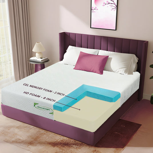 Desire 10 Inch Cooling Memory Foam Mattress