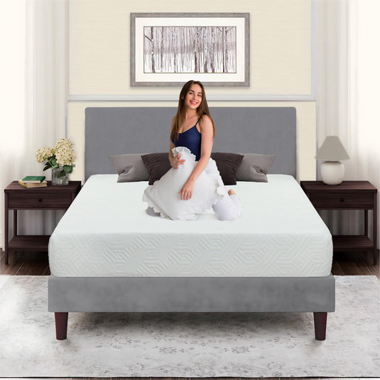 ViscoLogic Explorer Mattress, Cool Gel Infused Reversible Foam, Made in Canada, Sleep Supportive Medium Feel Mattress, Bamboo Feel Washable Cover, CertiPUR-US® Certified Foam