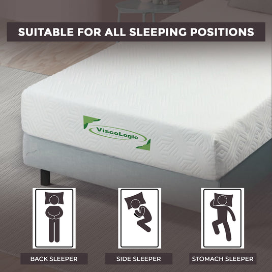 HarmonyNap 8 Inch High Density Foam Mattress
