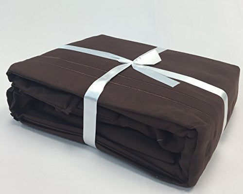 ViscoLogic Egyptian Comfort Bed Sheets - Brown - Queen