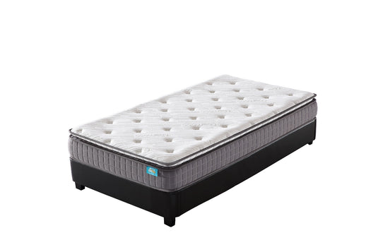 ViscoLogic Opal Pillow Top Deep Feel Medium-Firm Orthopedic Support Pressure Relief Memory Foam Mattress, CertiPUR-US® Certified Foam