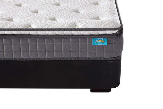 ViscoLogic Opal Pillow Top Deep Feel Medium-Firm Orthopedic Support Pressure Relief Memory Foam Mattress, CertiPUR-US® Certified Foam