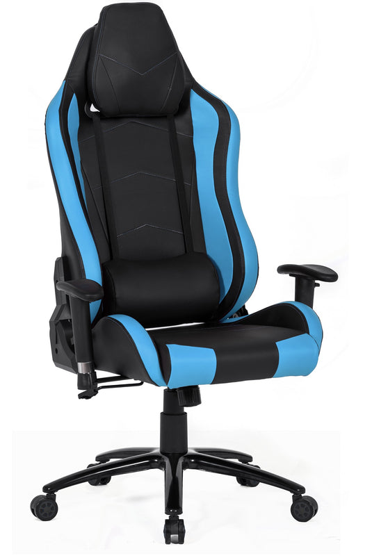ViscoLogic TIGUAR High Back Sports Style Extra Padded Headrest Ergonomic Swivel Home Office Computer Gaming Chair