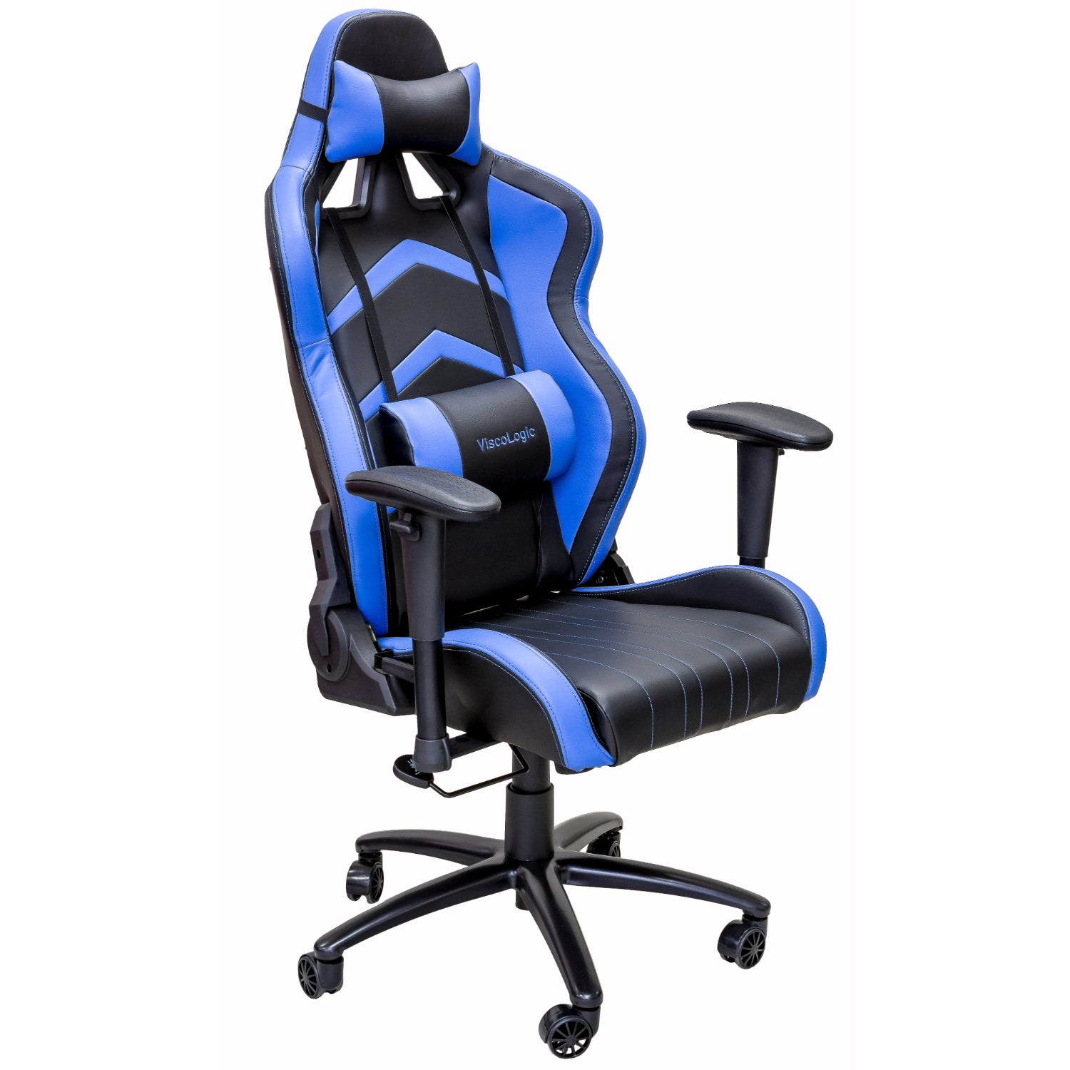ViscoLogic Series LC 600 Gaming Racing Style Swivel Height Adjustable Tilt Lock Home Office Computer Desk Chair