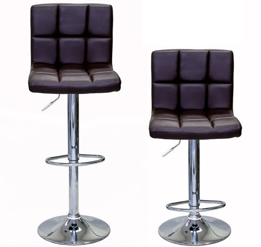 Leatherette bar stools Faux leather bar stools Modern bar stools Contemporary bar stools Adjustable bar stools Swivel bar stools Kitchen bar stools Counter height bar stools Bar furniture Upholstered bar stools White Bar Stools Black Bar Stool Brown Bar Stool