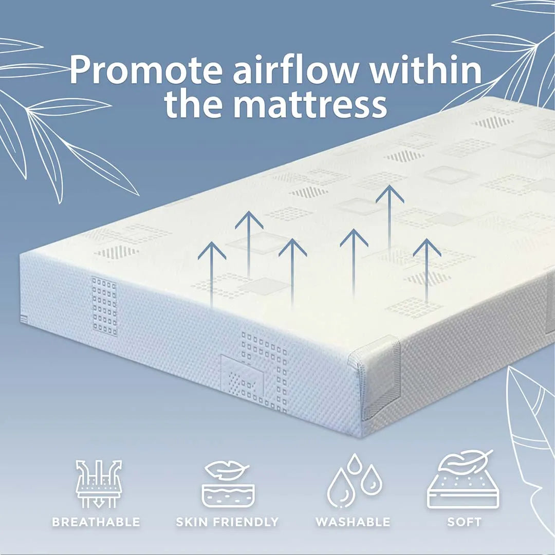 ViscoLogic Maxima Plus Reversible Pressure Relieving Comfort Foam Mattress, CertiPUR-US® Certified Foam, 7 Inch