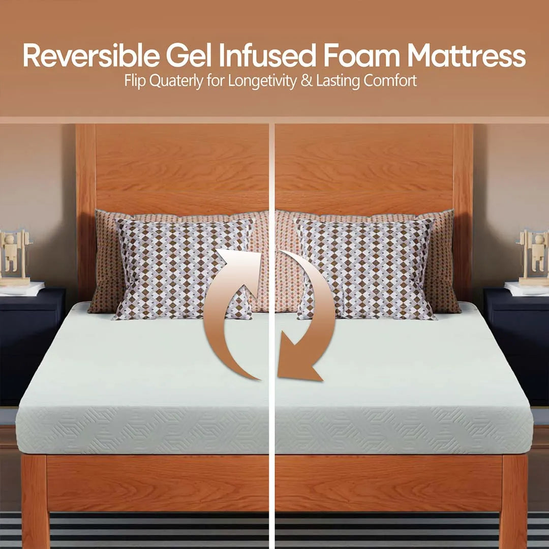 Prestige 5 Inch High Density Reversible Foam Mattress