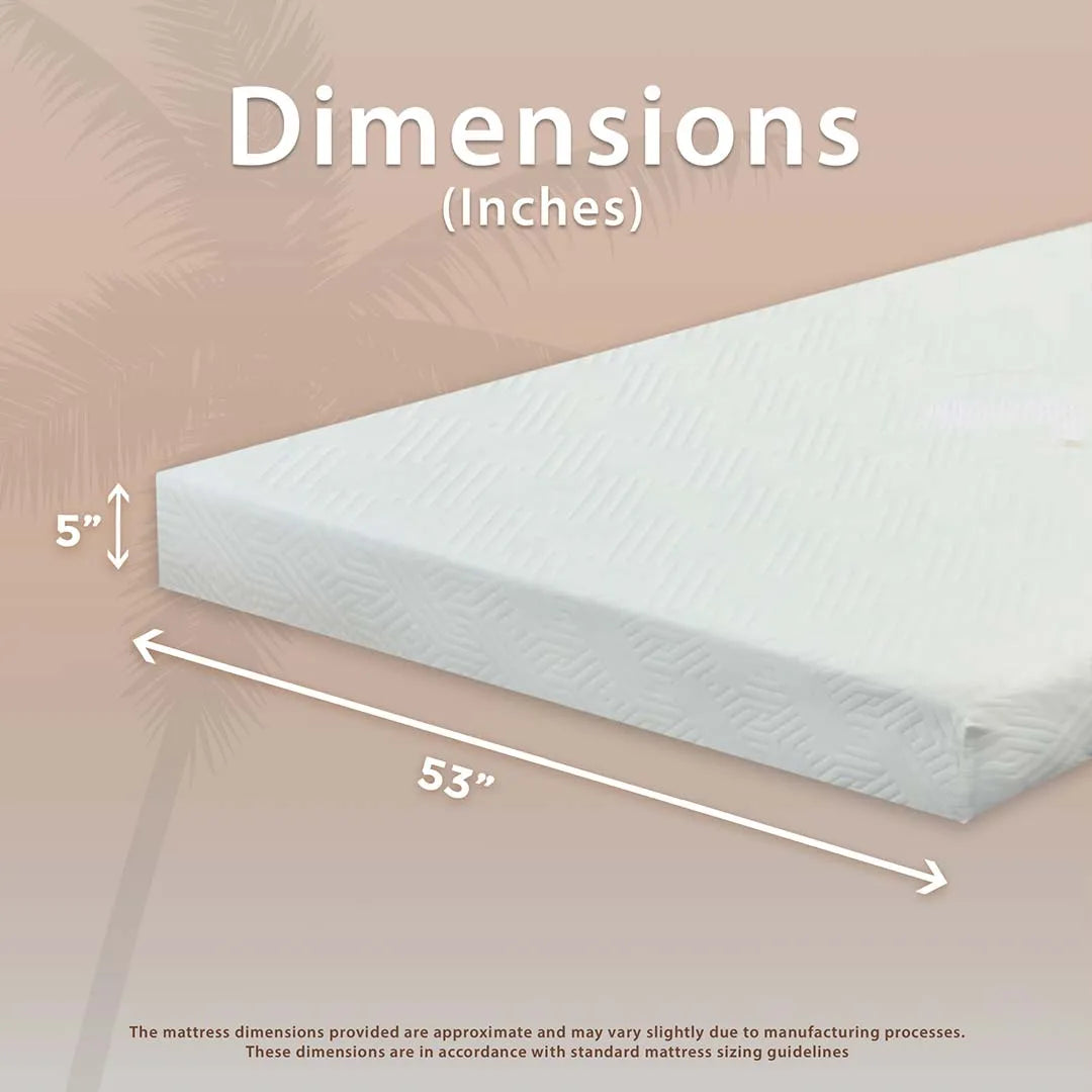 Prestige 5 Inch High Density Reversible Foam Mattress