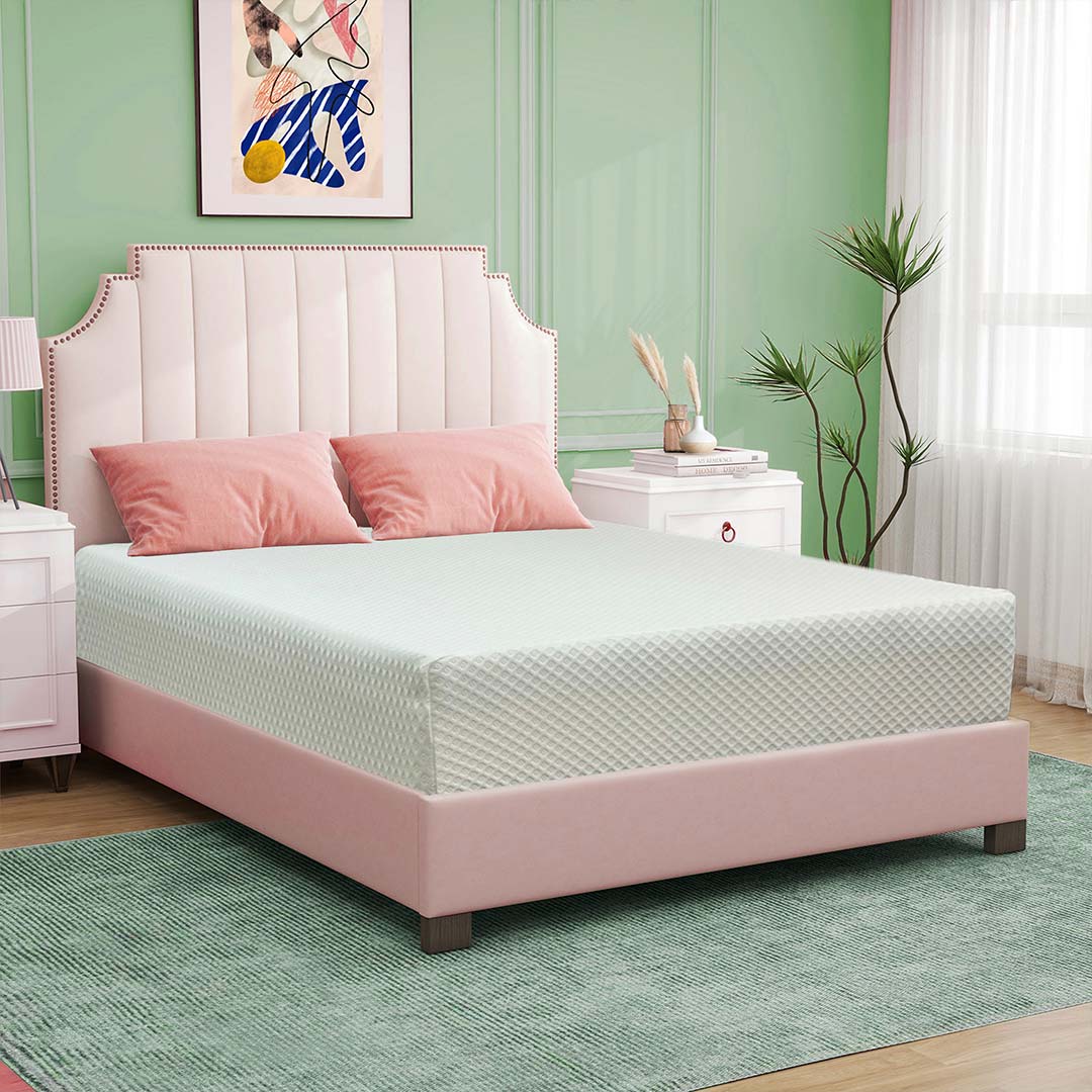 Gel foam mattress for cooling