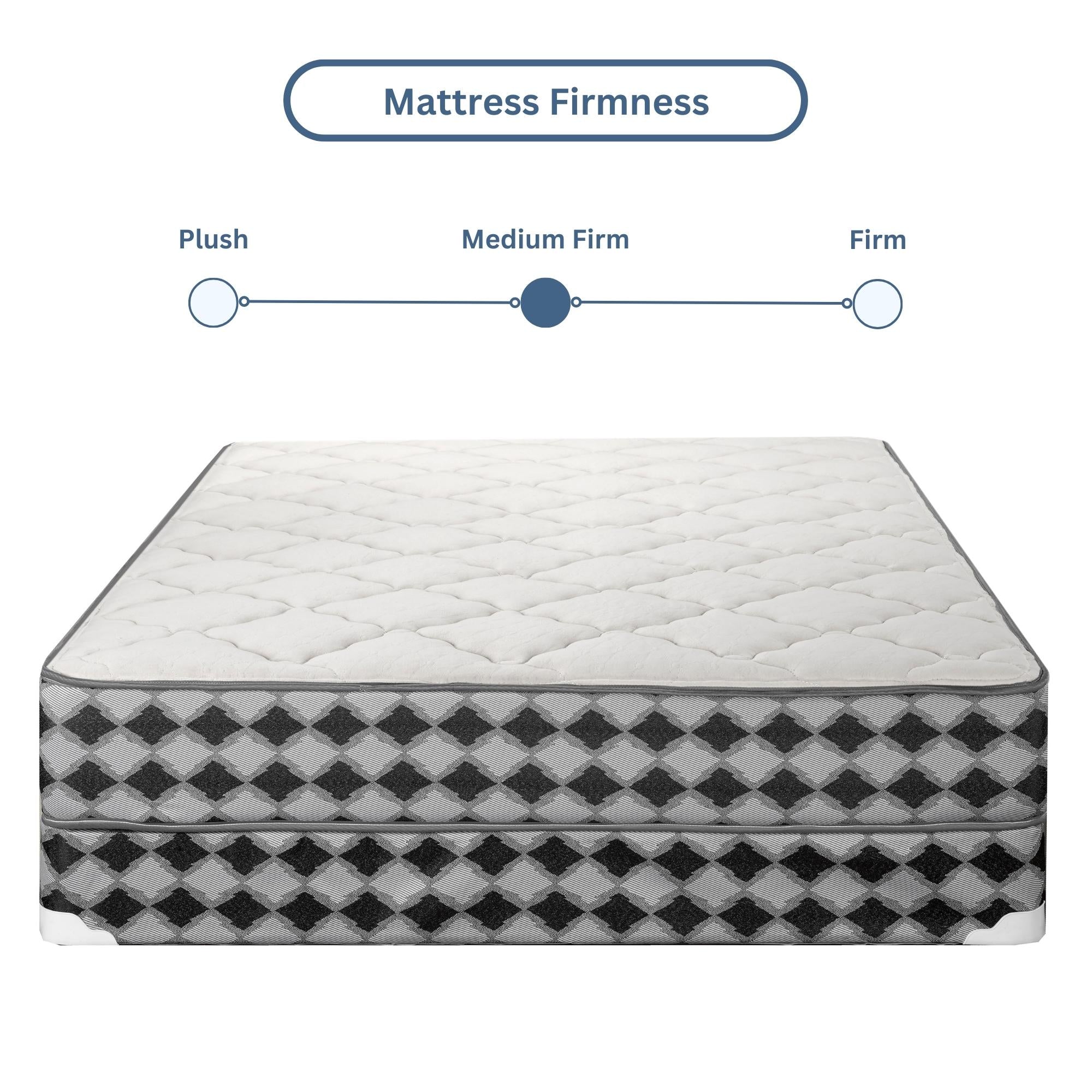 ViscoLogic Nest Supreme Tight-Top Medium Firm Feel Foam Mattress, CertiPUR-US® Certified Foam