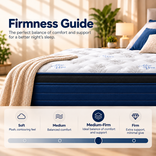 ViscoLogic Made in Canada Hybrid Pocket Coil Mattress in a Box, Euro Top Blue/Black