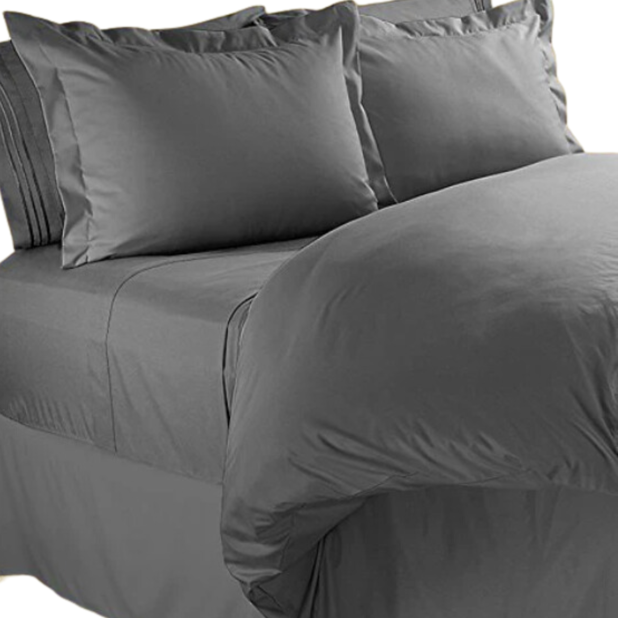 ViscoLogic 3 Piece Set Duvet Cover - Grey