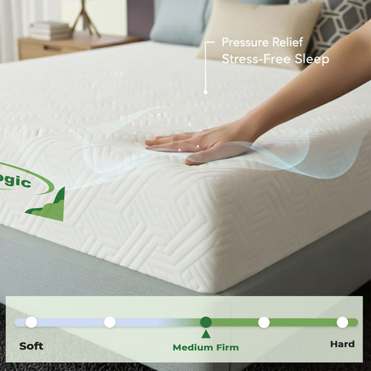 HarmonyNap 8 Inch High Density Foam Mattress