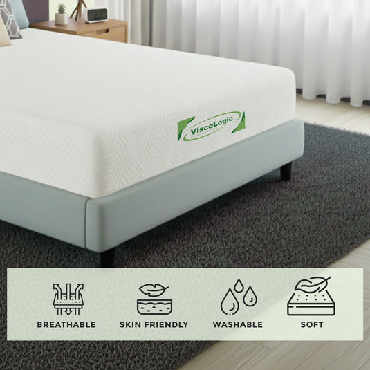 HarmonyNap 10 Inch High Density Foam Mattress