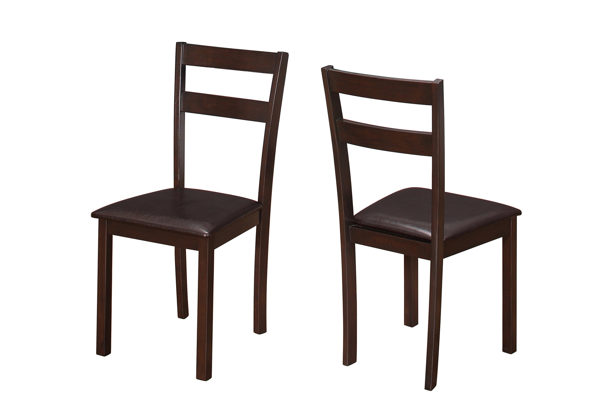 Espresso Wooden Dining Chair (Set of 2 - Dark Brown)