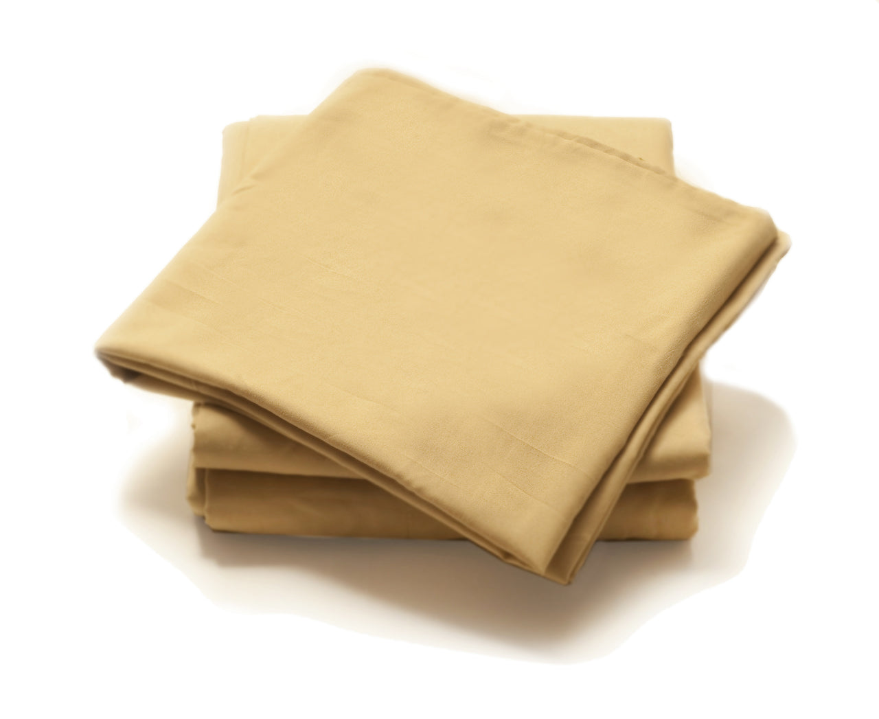 ViscoLogic Egyptian Comfort Bed Sheets - Gold - King