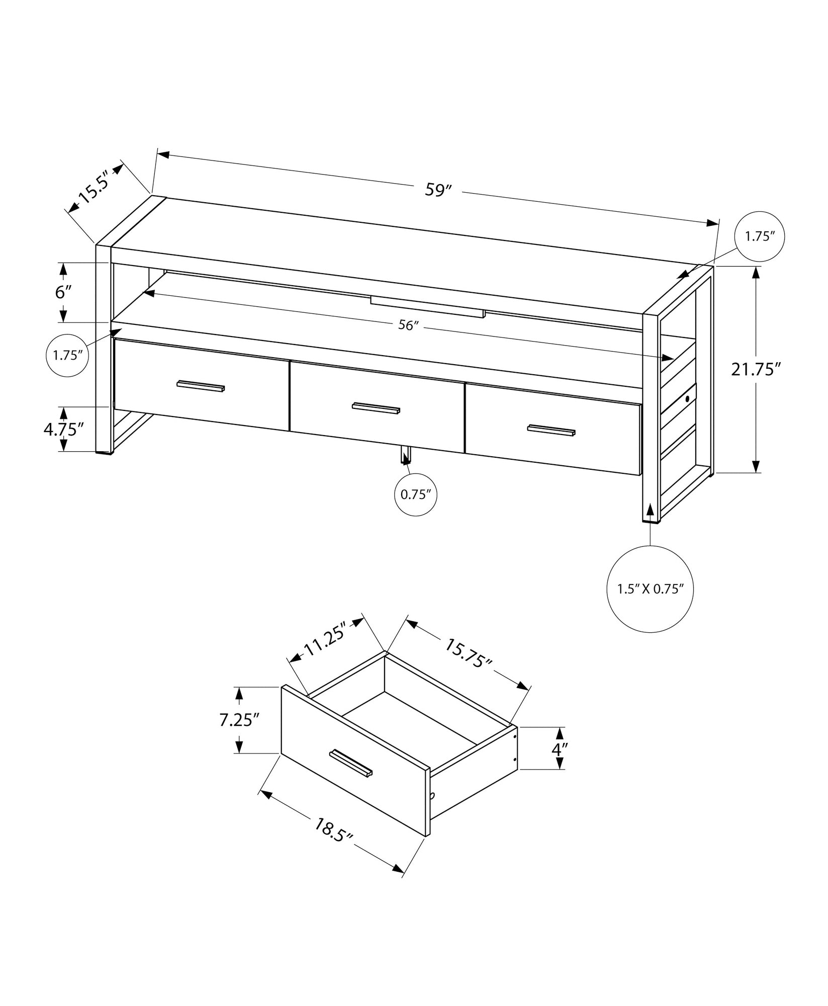 TV Stand - 60