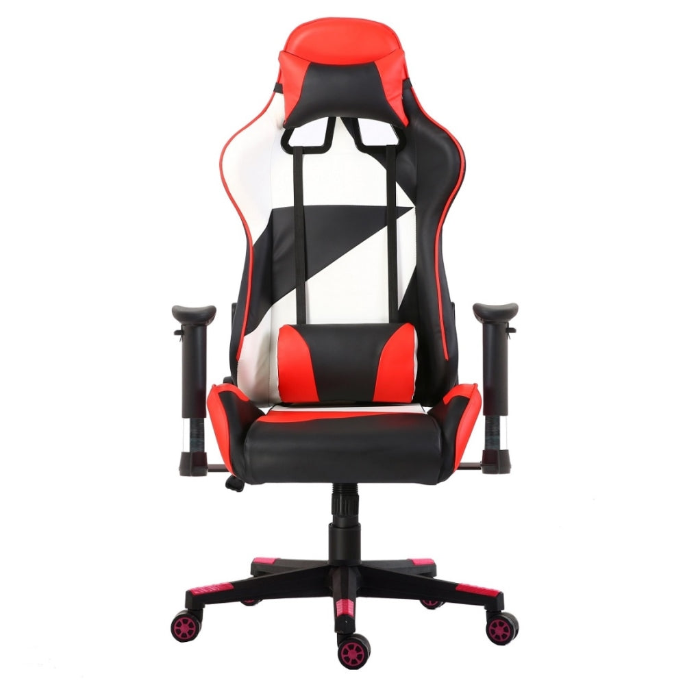 ViscoLogic LIBERTY E-Sports Ergonomic Gaming Racing Styled Swivel Home Office Chair (Black , Red & White)