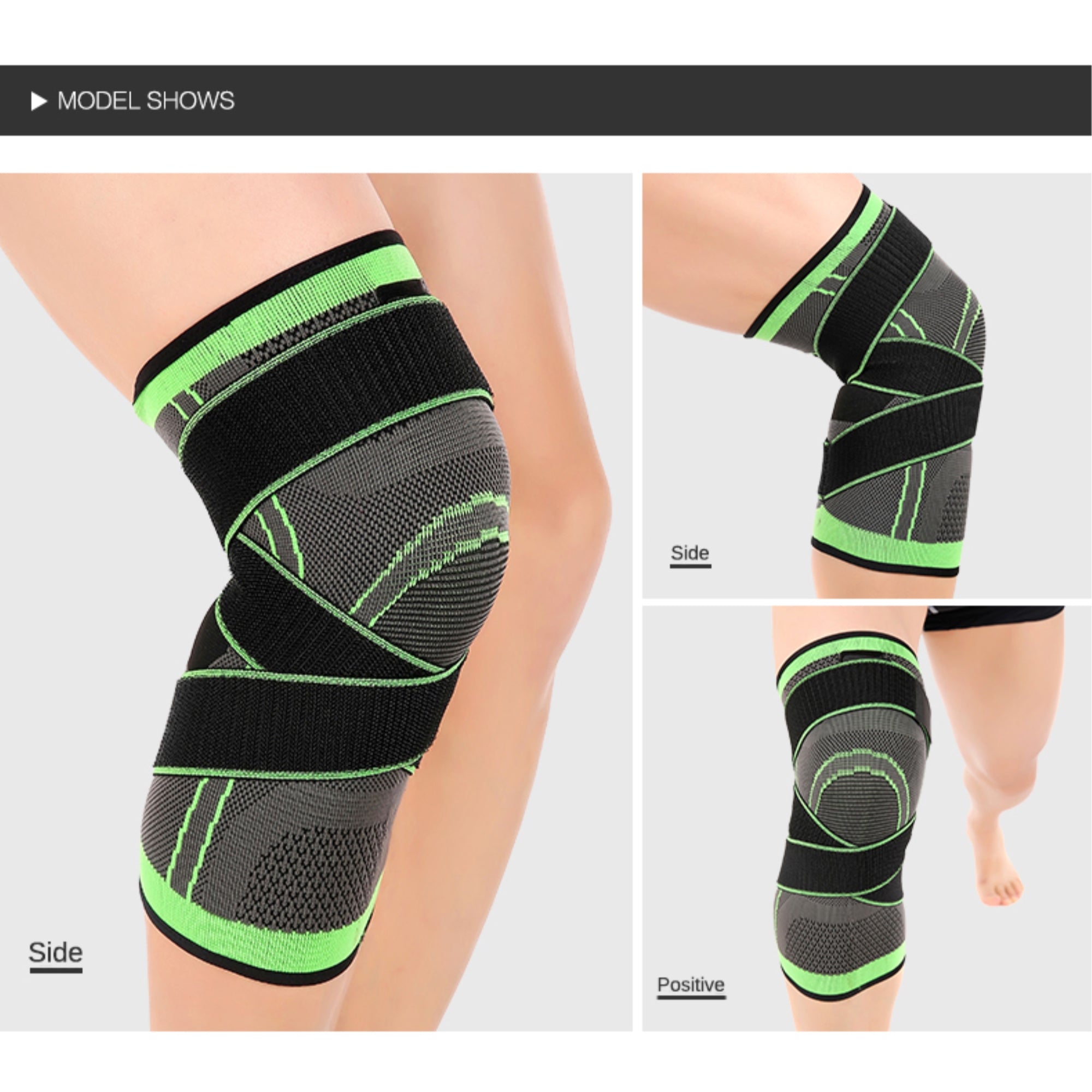 ZfLogic 3D Knee Protector Compression Sleeve