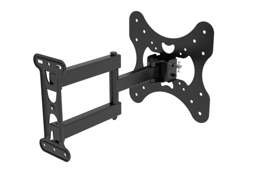 ViscoLogic Clamp Full Motion TV Wall Mount 17" to 37" Swivel Arm