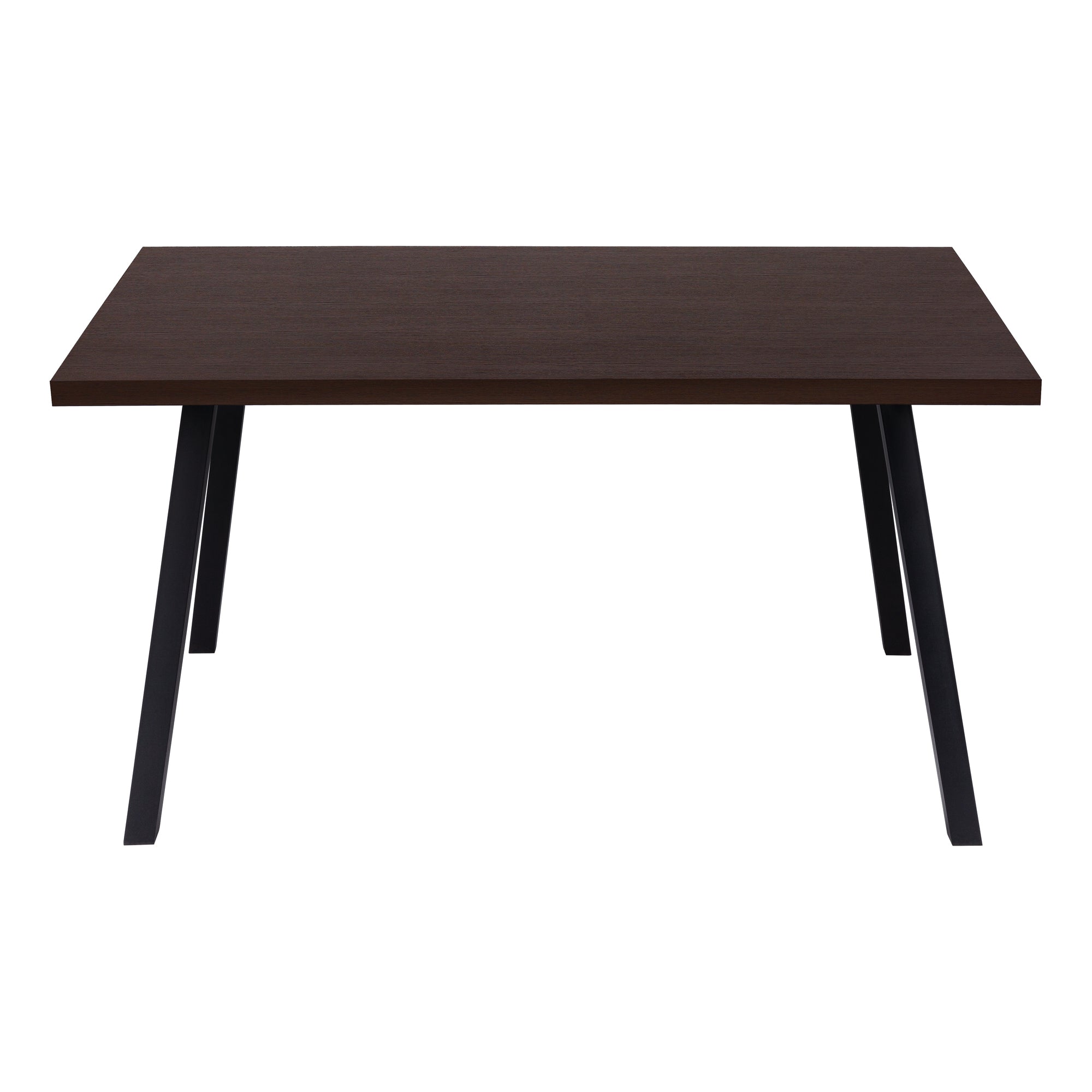 Ember 36" x 60" Dining Table With metal Legs (Espresso)
