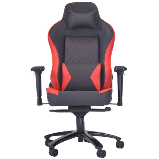 ViscoLogic MAZON ULTRA Series Racing Sports Style Sturdy Swivel Reclining Adjustable Computer Gaming Chair (Black & Red)