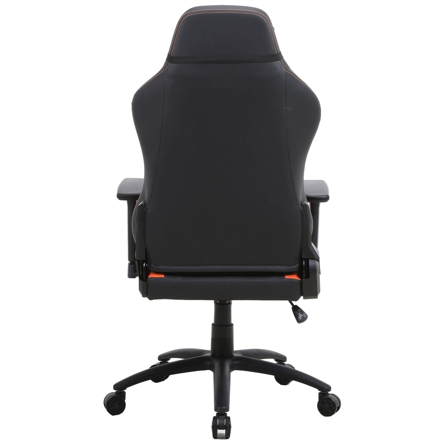 ViscoLogic NINJA-X Ultra Premium Ergonomic Reclining Swivel Home Office  Computer Video Gaming Chair (Black & Orange)