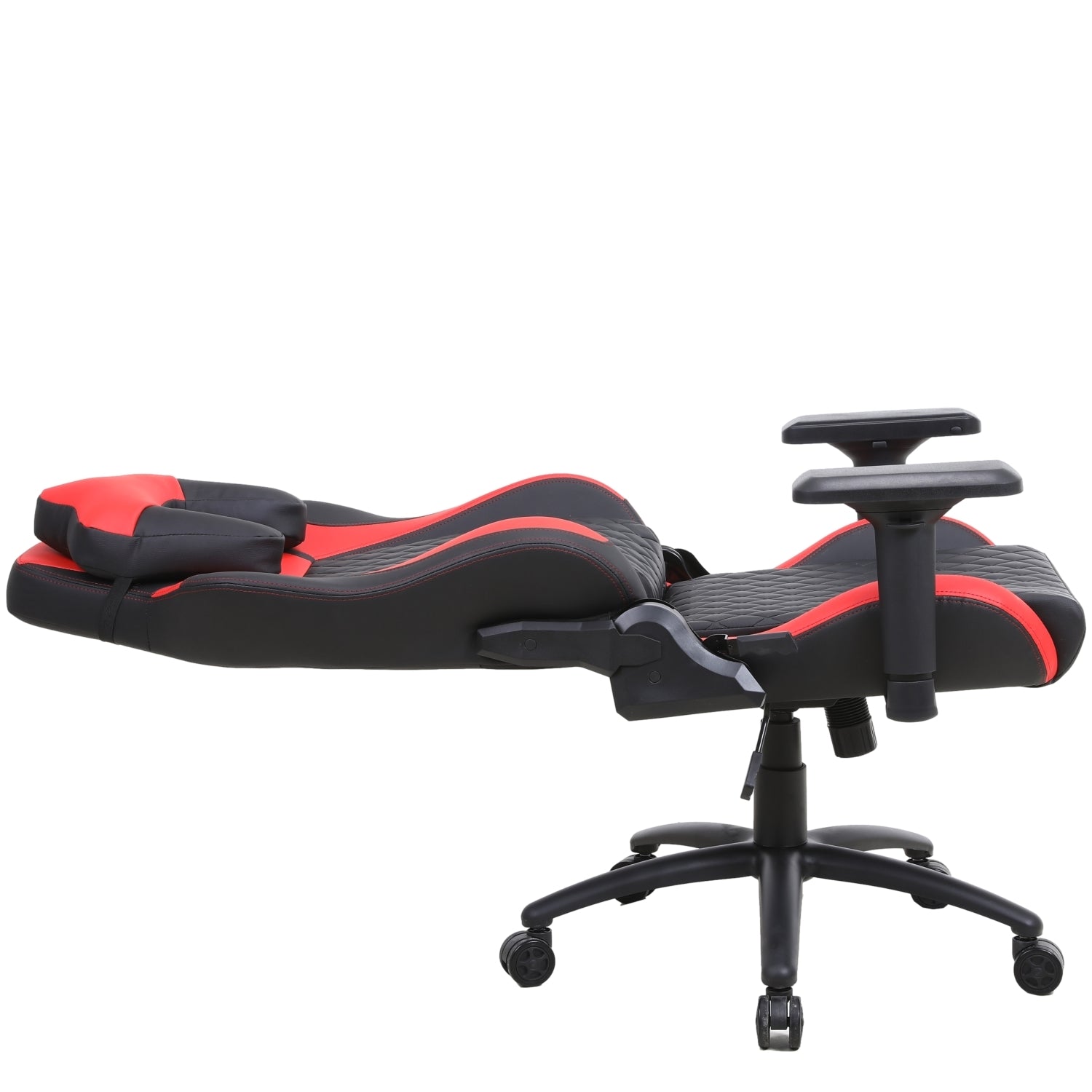 ViscoLogic NINJA Premium QUality Ergonomic Sports Styled Home Office Computer Gaming Chair (Black & Red)