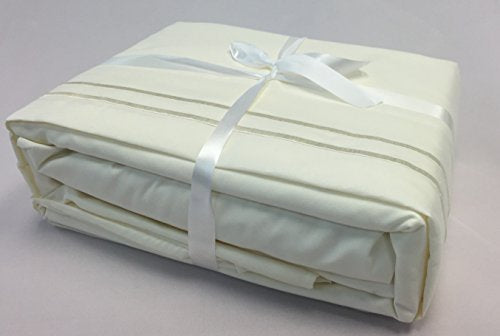 ViscoLogic Egyptian Comfort Bed Sheets - Cream