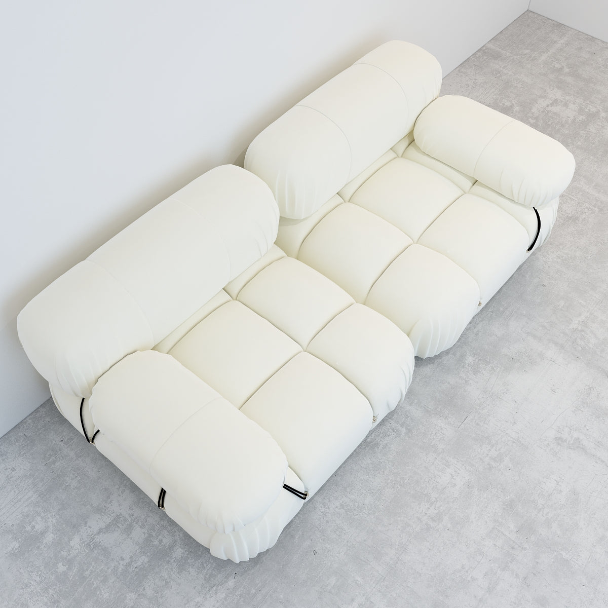 JANNAHSTUDIOS CAMILLE Modular [Mario Bellini] Designer Inspired Camaleonda Sofa (2-Seater Sofa)