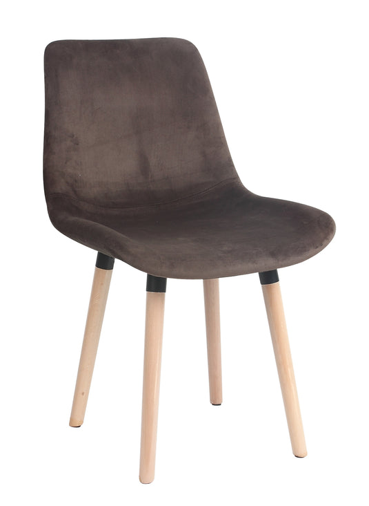 ViscoLogic LUXUS Eames Style Upholstered Side Dining Chairs