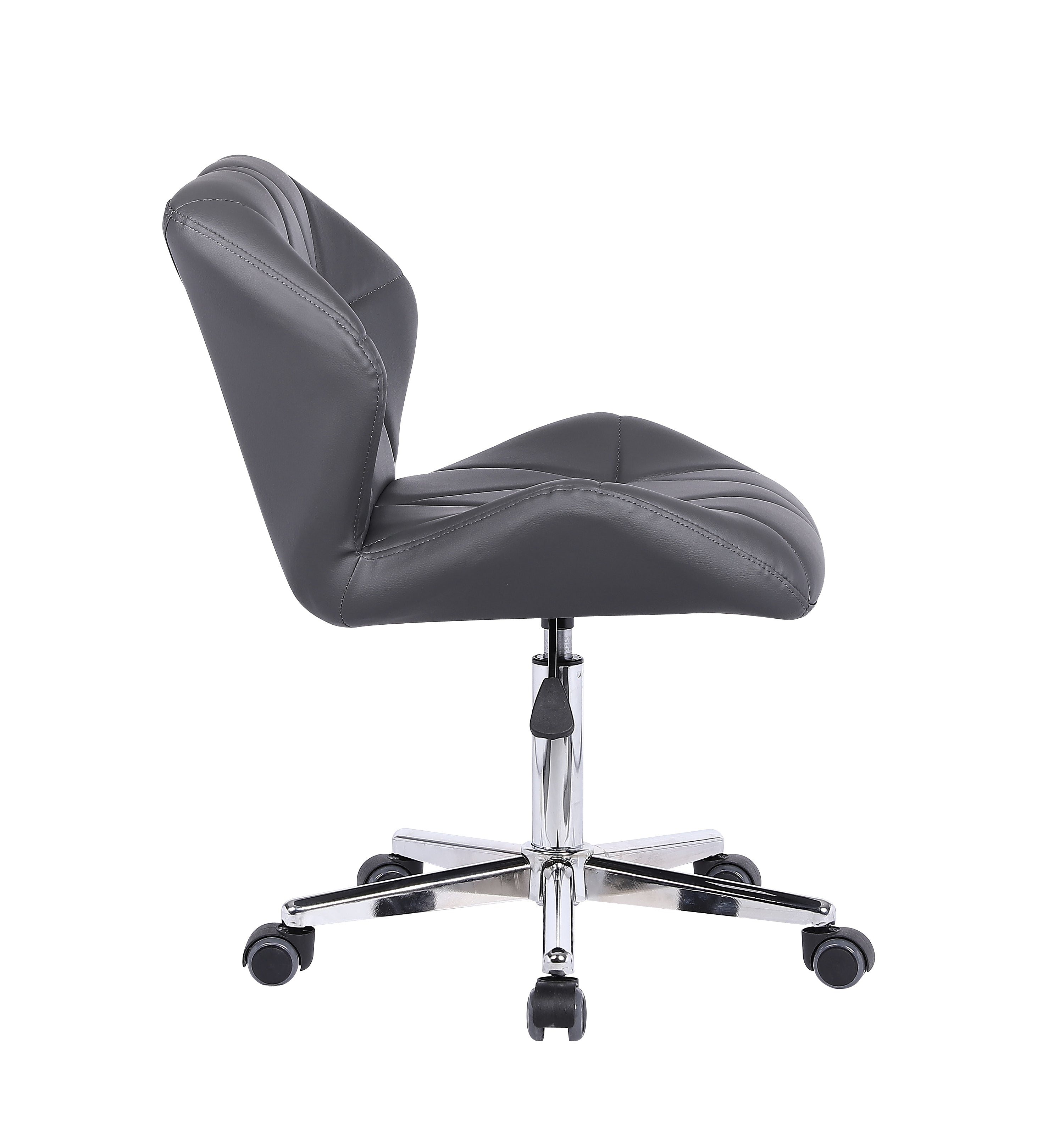 ViscoLogic JAGER Quilted Comfort Computer Desk Office Chair Stool