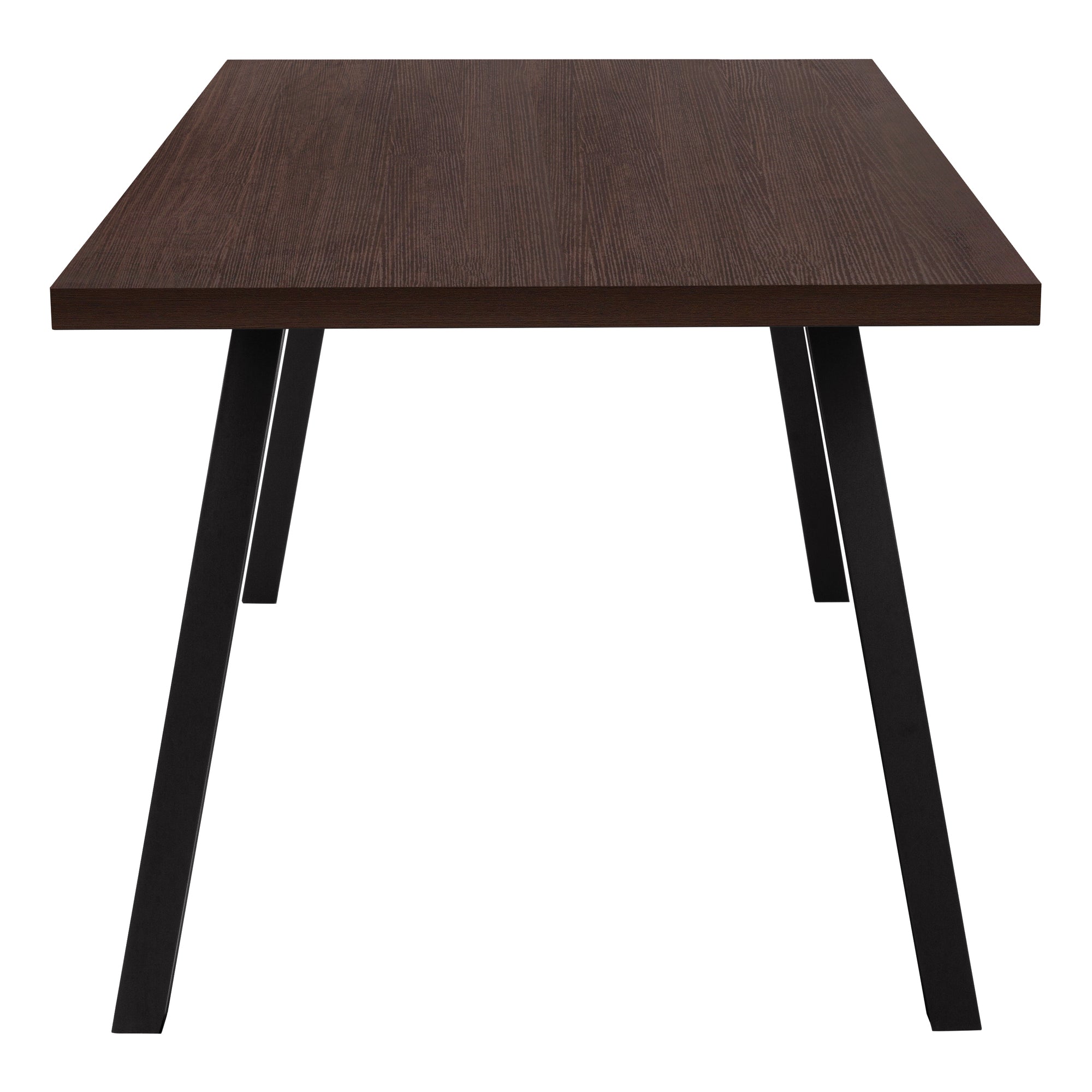 Ember 36" x 60" Dining Table With metal Legs (Espresso)
