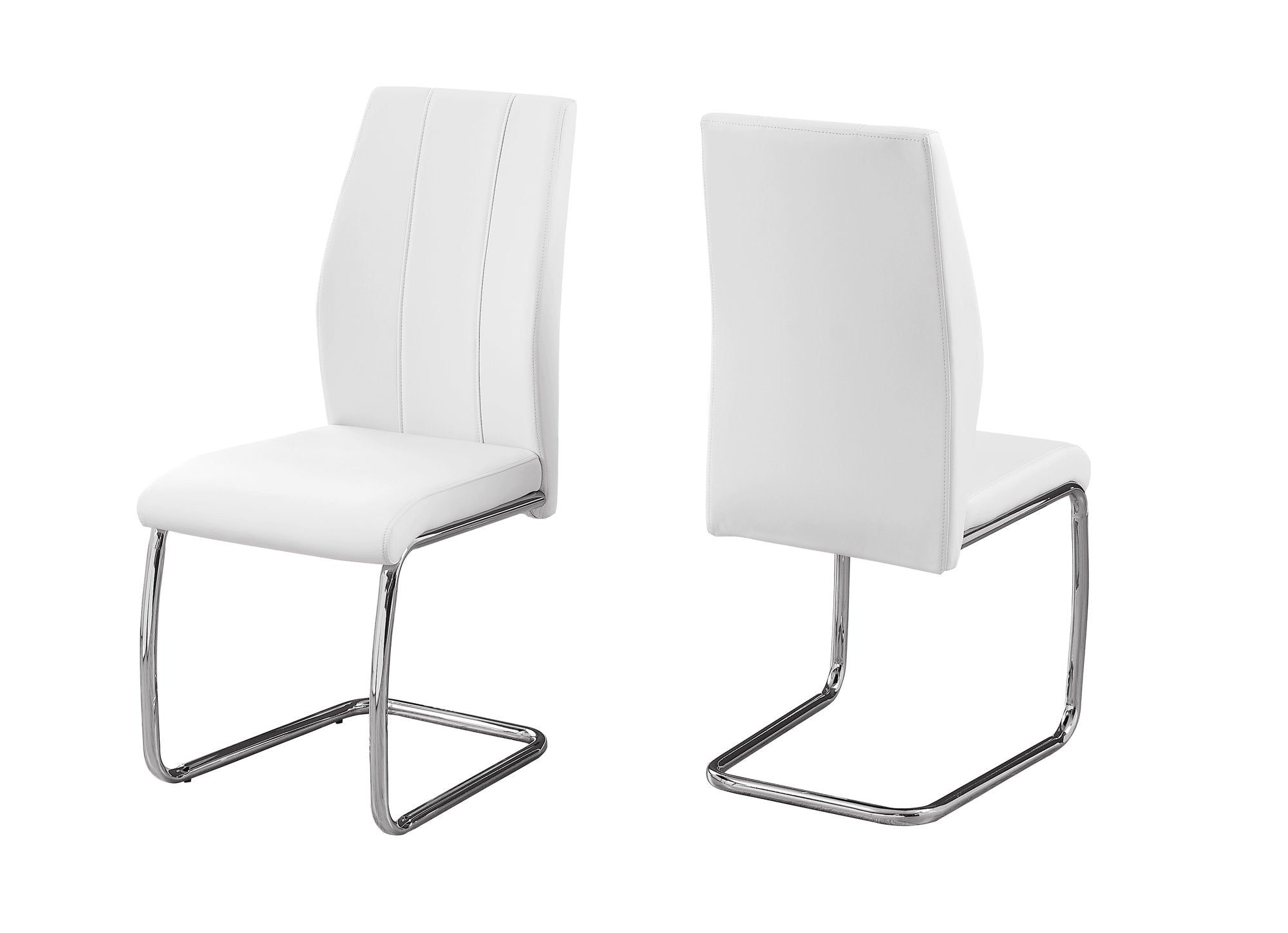 Wyne Leather Dining Chair (Set of 2 - White)